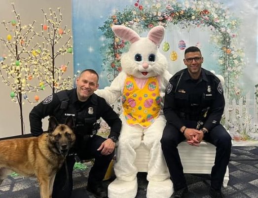 Easter Bunny visit