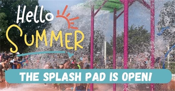 The Splash Pad is Open