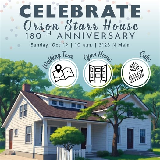 Orson Starr House is 180