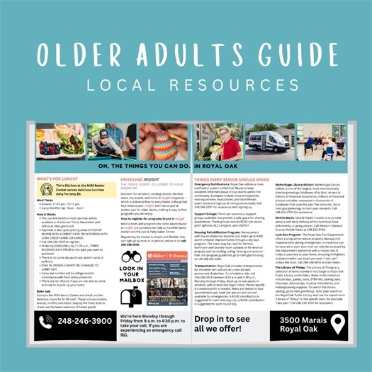 Older Adults Guide | Local Resources