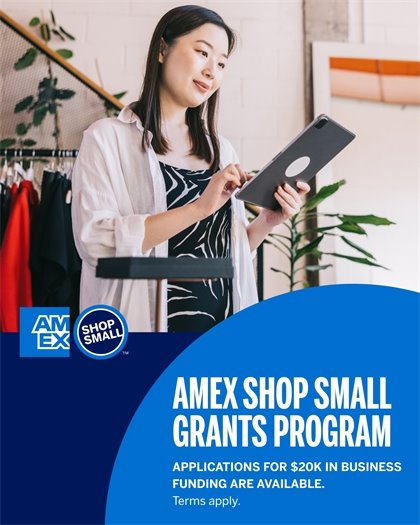Amex Shop Shop Grants Program