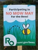 No Mow May Yard Signs