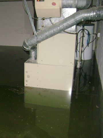 furnace in water