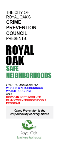 Homeowners-Neighborhood Association Brochure