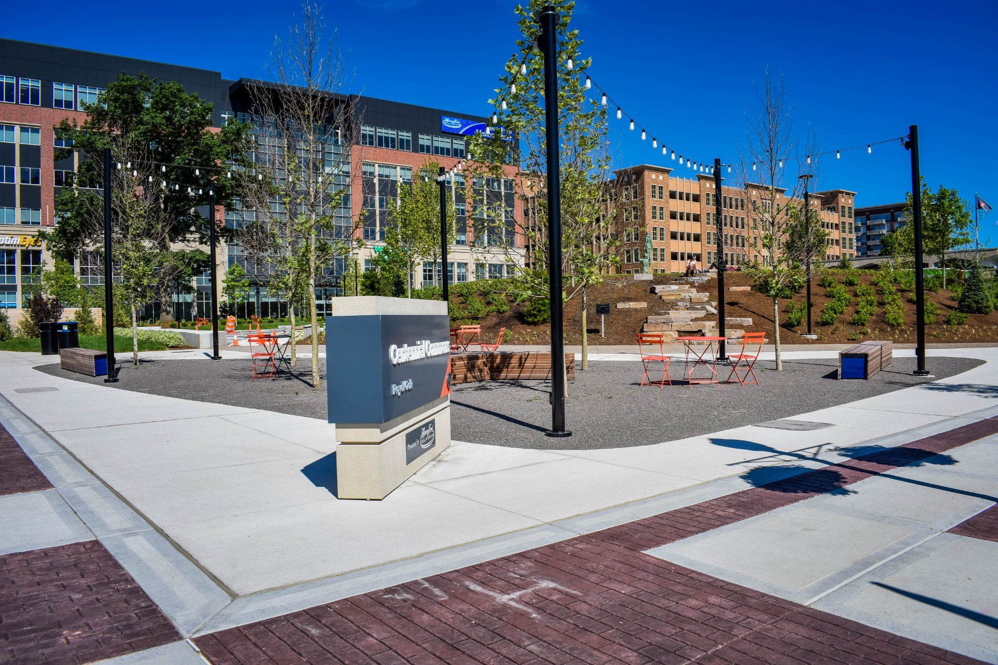 Centennial Commons Sign