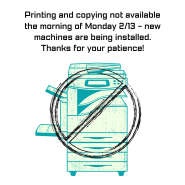 Printing Unavailable