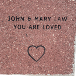 8 x 8 with Clipart Heart